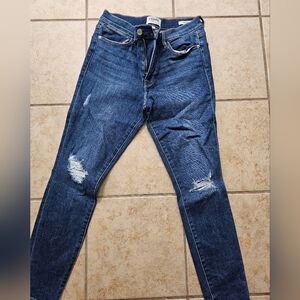 Womens Frame skinny high rise jeans - Size 30